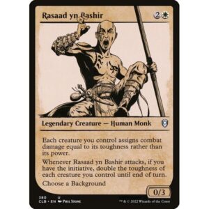 Commander Legends: Battle for Baldur's Gate - 380 - Rasaad yn Bashir - Uncommon - W - Foil