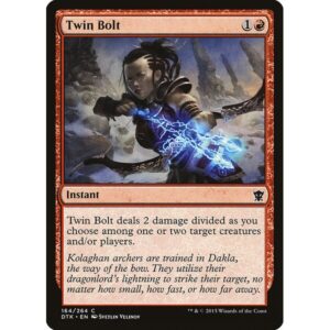 Dragons of Tarkir - 164 - Twin Bolt - Common - R - Foil