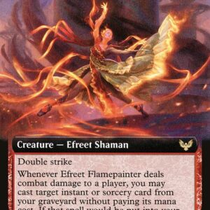 Strixhaven: School of Mages - 310 - Efreet Flamepainter - Rare - R - Foil