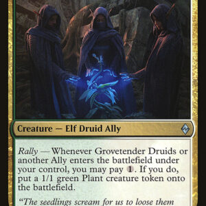 Battle for Zendikar - 212 - Grovetender Druids - Uncommon - WG - Non-foil