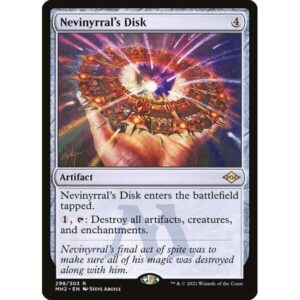 Modern Horizons 2 - 298 - Nevinyrral's Disk - Rare - C - Foil
