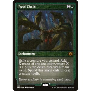 Double Masters 2022 - 460 - Food Chain - Mythic - G - Non-foil