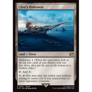 Final Fantasy - 275 - Clive's Hideaway - Rare - C - Foil