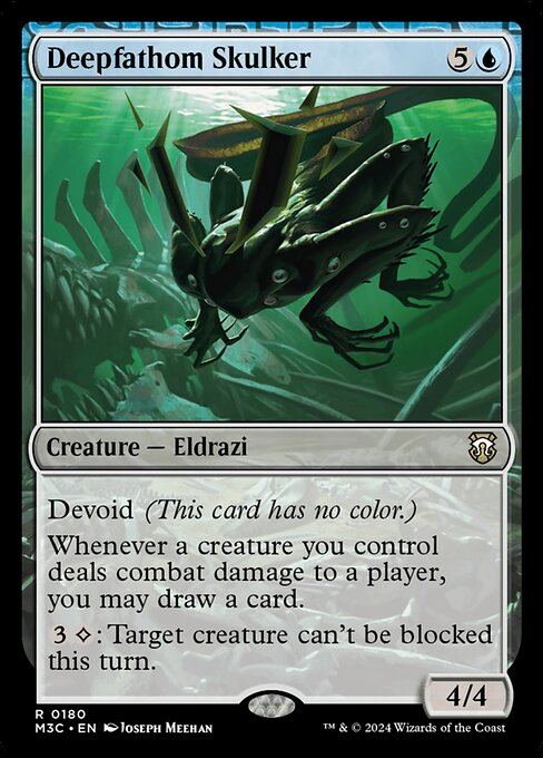 Modern Horizons 3 Commander - 180 - Deepfathom Skulker - Rare - C - Non-foil
