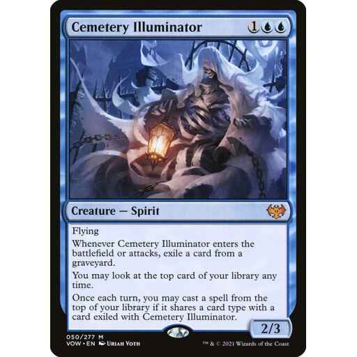 Innistrad: Crimson Vow - 50 - Cemetery Illuminator - Mythic - U - Non-foil