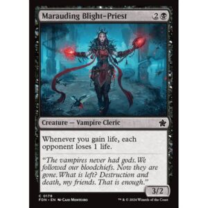 Foundations - 178 - Marauding Blight-Priest - Common - B - Foil