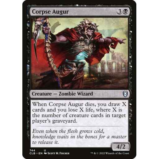 Commander Legends: Battle for Baldur's Gate - 744 - Corpse Augur - Uncommon - B - Non-foil