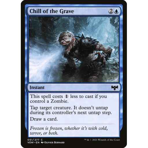 Innistrad: Crimson Vow - 51 - Chill of the Grave - Common - U - Non-foil