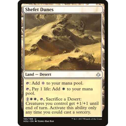 Hour of Devastation - 183 - Shefet Dunes - Uncommon - C - Foil