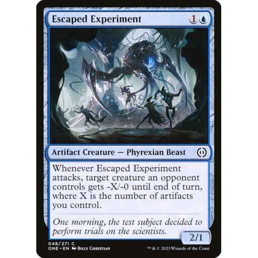Phyrexia: All Will Be One - 48 - Escaped Experiment - Common - U - Foil