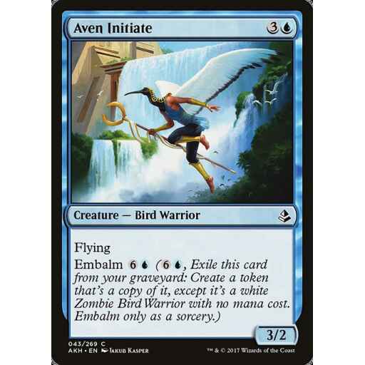 Amonkhet - 43 - Aven Initiate - Common - U - Foil