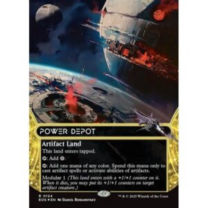 Edge of Eternities: Stellar Sights - 124 - Power Depot - Rare - C - Foil