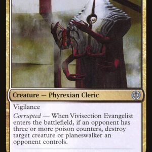 Phyrexia: All Will Be One - 220 - Vivisection Evangelist - Uncommon - WB - Non-foil