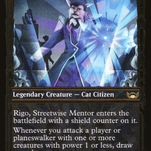 Streets of New Capenna - 394 - Rigo, Streetwise Mentor - Rare - Multi - Foil