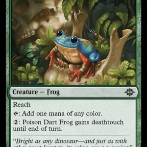 The Lost Caverns of Ixalan - 207 - Poison Dart Frog - Common - G - Non-foil (Front)
