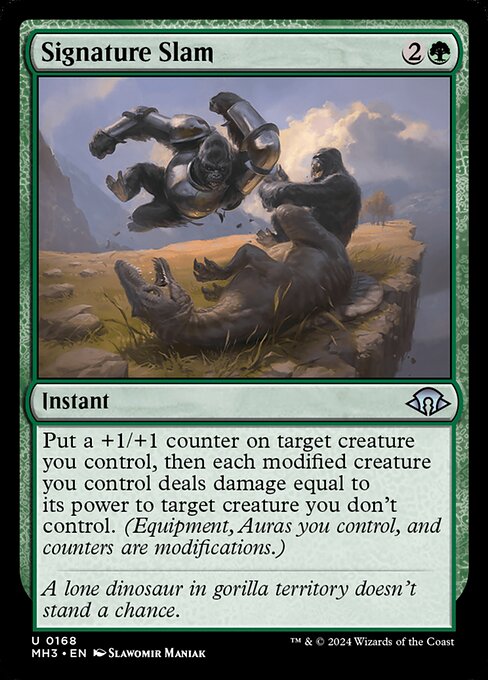 Modern Horizons 3 - 168 - Signature Slam - Uncommon - G - Foil