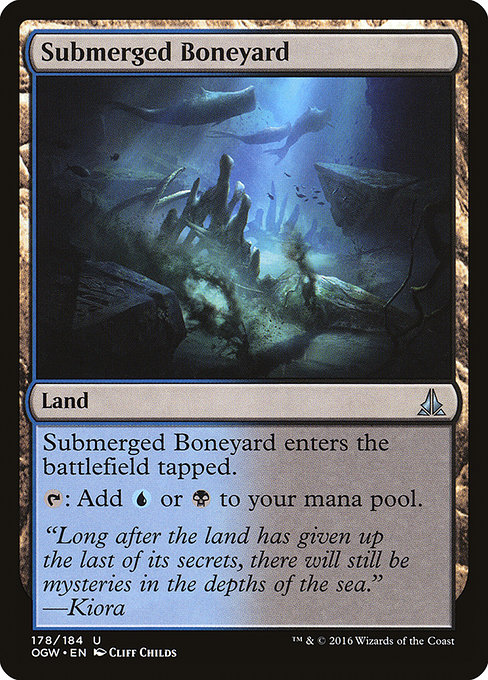 Oath of the Gatewatch - 178 - Submerged Boneyard - Uncommon - C - Non-foil