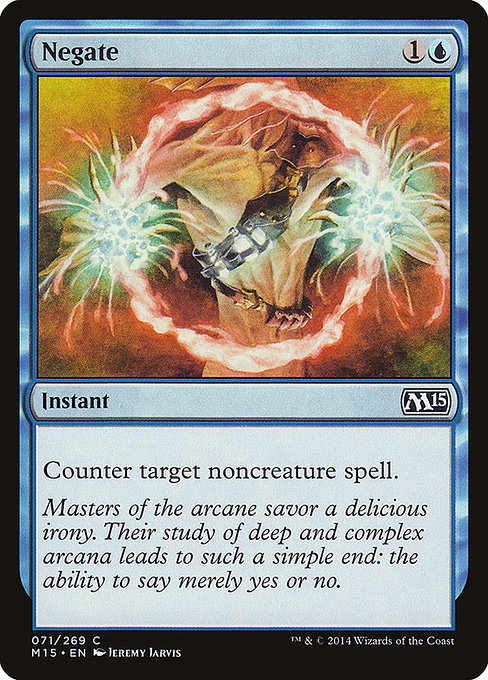 Magic 2015 - 71 - Negate - Common - U - Non-foil