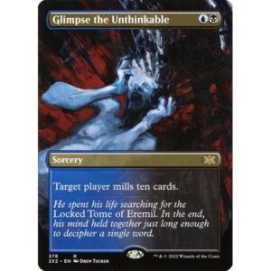 Double Masters 2022 - 378 - Glimpse the Unthinkable - Rare - UB - Foil