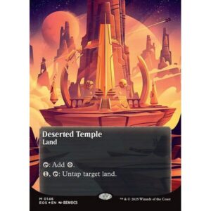 Edge of Eternities: Stellar Sights - 146 - Deserted Temple - Mythic - C - Foil