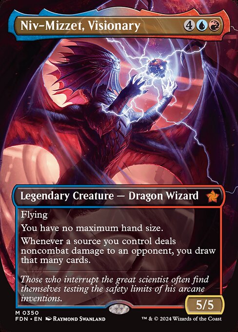 Foundations - 350 - Niv-Mizzet, Visionary - Mythic - UR - Non-foil