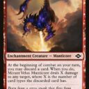 Modern Horizons 2 - 136 - Mount Velus Manticore - Common - R - Non-foil