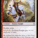 Throne of Eldraine - 210 - Fireborn Knight - Uncommon - WR - Foil