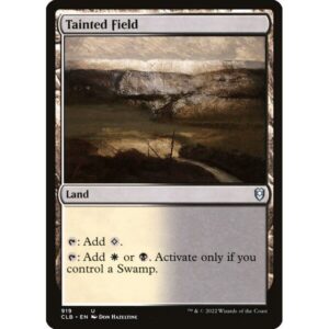 Commander Legends: Battle for Baldur's Gate - 919 - Tainted Field - Uncommon - C - Non-foil