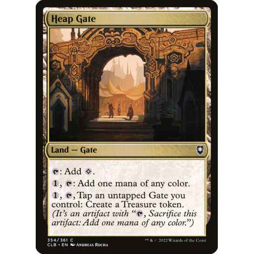Commander Legends: Battle for Baldur's Gate - 354 - Heap Gate - Common - C - Non-foil