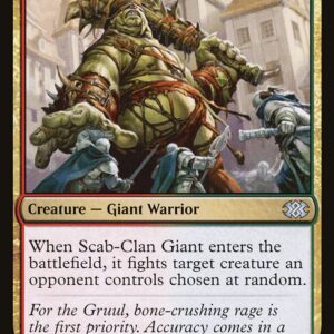 Double Masters 2022 - 272 - Scab-Clan Giant - Uncommon - RG - Foil