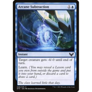 Strixhaven: School of Mages - 36 - Arcane Subtraction - Common - U - Non-foil