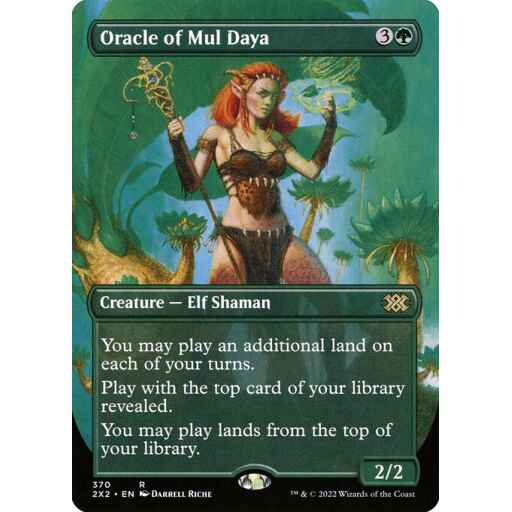 Double Masters 2022 - 370 - Oracle of Mul Daya - Rare - G - Non-foil
