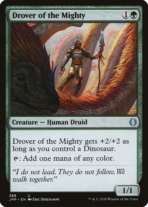 Jumpstart - 388 - Drover of the Mighty - Uncommon - G - Non-foil