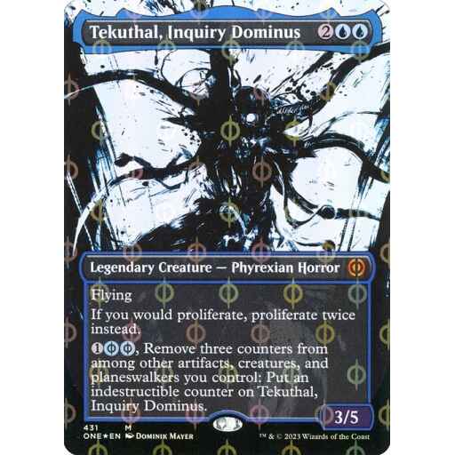 Phyrexia: All Will Be One - 431 - Tekuthal, Inquiry Dominus - Mythic - U - Foil