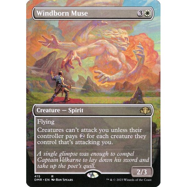 Dominaria Remastered - 415 - Windborn Muse - Rare - W - Non-foil