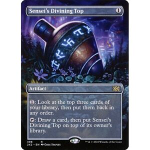 Double Masters 2022 - 398 - Sensei's Divining Top - Rare - C - Foil