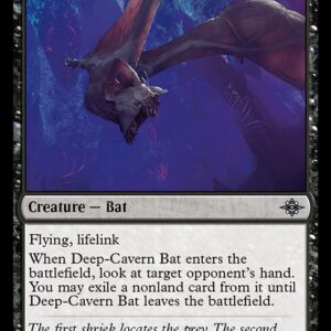 The Lost Caverns of Ixalan - 102 - Deep-Cavern Bat - Uncommon - B - Non-foil (Front)