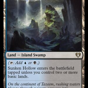 Commander Masters - 1038 - Sunken Hollow - Rare - C - Non-foil
