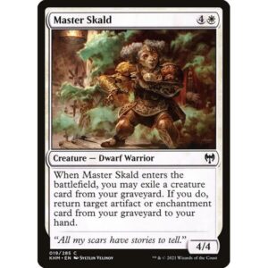 Kaldheim - 19 - Master Skald - Common - W - Non-foil