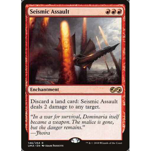 Ultimate Masters - 146 - Seismic Assault - Rare - R - Non-foil