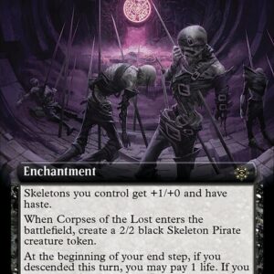 The Lost Caverns of Ixalan - 366 - Corpses of the Lost - Rare - B - Non-foil (Front)