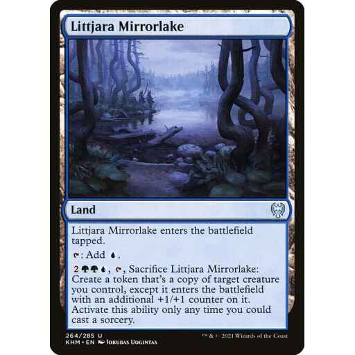 Kaldheim - 264 - Littjara Mirrorlake - Uncommon - C - Non-foil