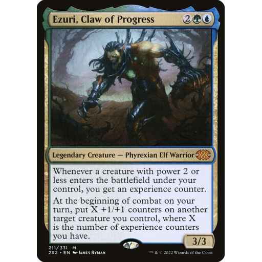 Double Masters 2022 - 211 - Ezuri, Claw of Progress - Mythic - UG - Non-foil