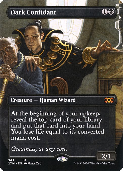Double Masters - 342 - Dark Confidant - Mythic - B - Non-foil