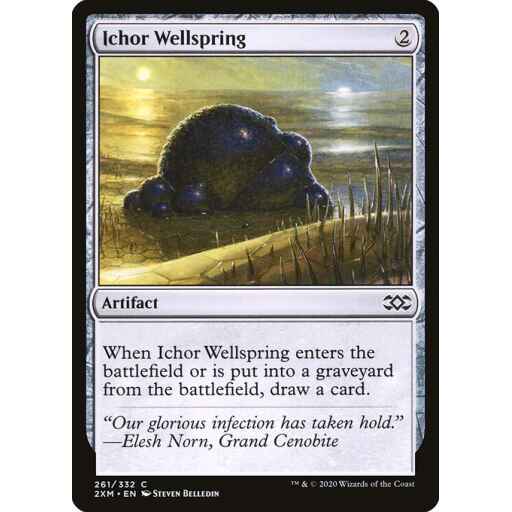 Double Masters - 261 - Ichor Wellspring - Common - C - Foil