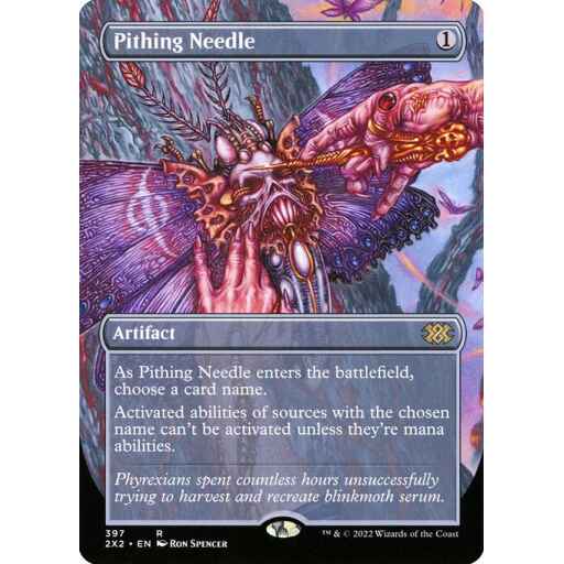 Double Masters 2022 - 397 - Pithing Needle - Rare - C - Non-foil