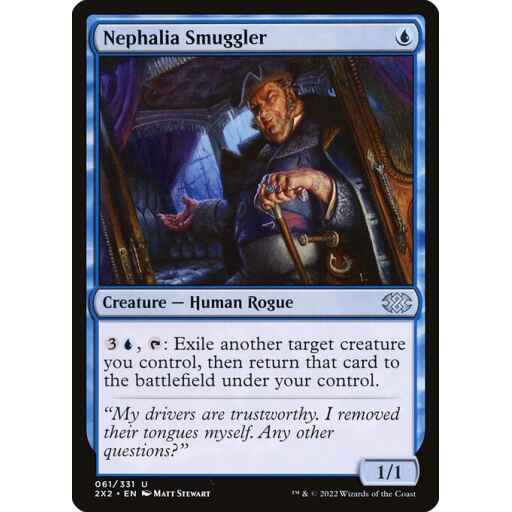 Double Masters 2022 - 61 - Nephalia Smuggler - Uncommon - U - Non-foil