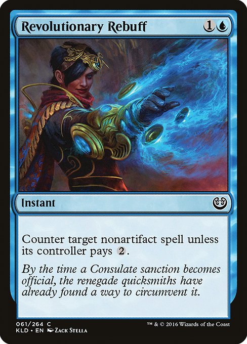 Kaladesh - 61 - Revolutionary Rebuff - Common - U - Non-foil (Front)