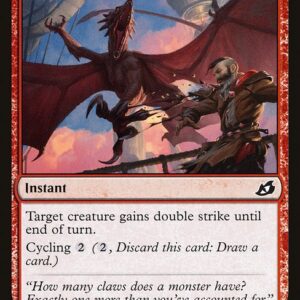 Ikoria: Lair of Behemoths - 131 - Raking Claws - Common - R - Non-foil (Front)