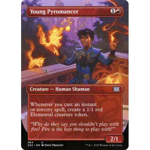 Double Masters 2022 - 364 - Young Pyromancer - Uncommon - R - Non-foil
